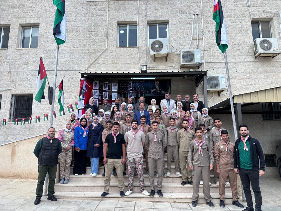 مديرية تربية الشونة الجنوبية تُحيي الذكرى الـ58 لمعركة الكرامة باحتفالية كشفية