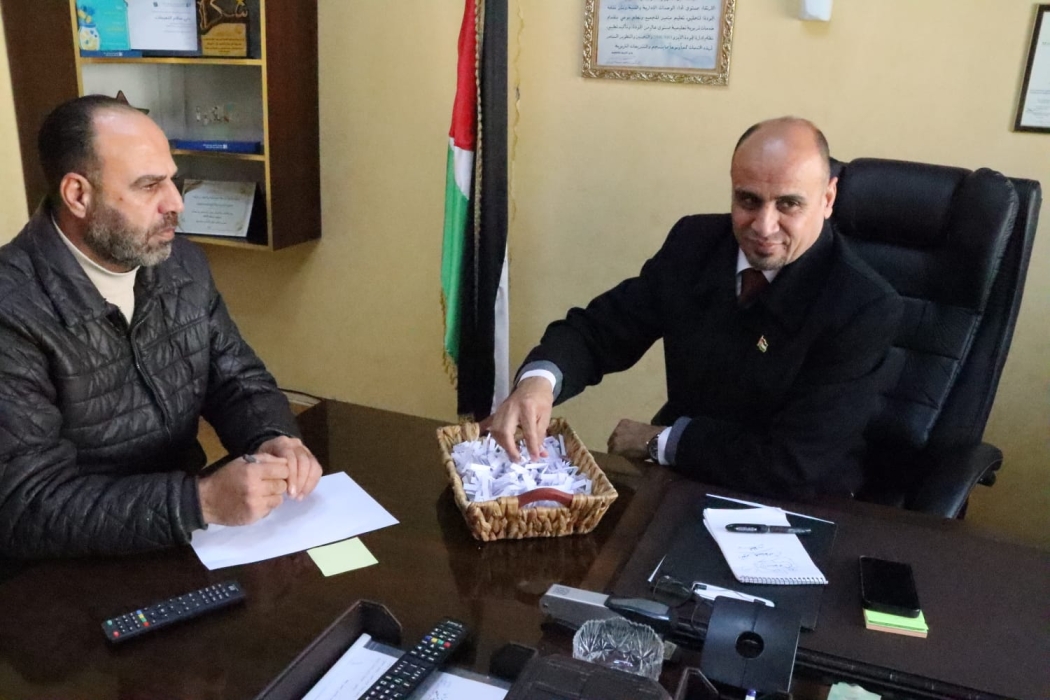 النعيمات يشرف على قرعة المسابقة الرمضانية