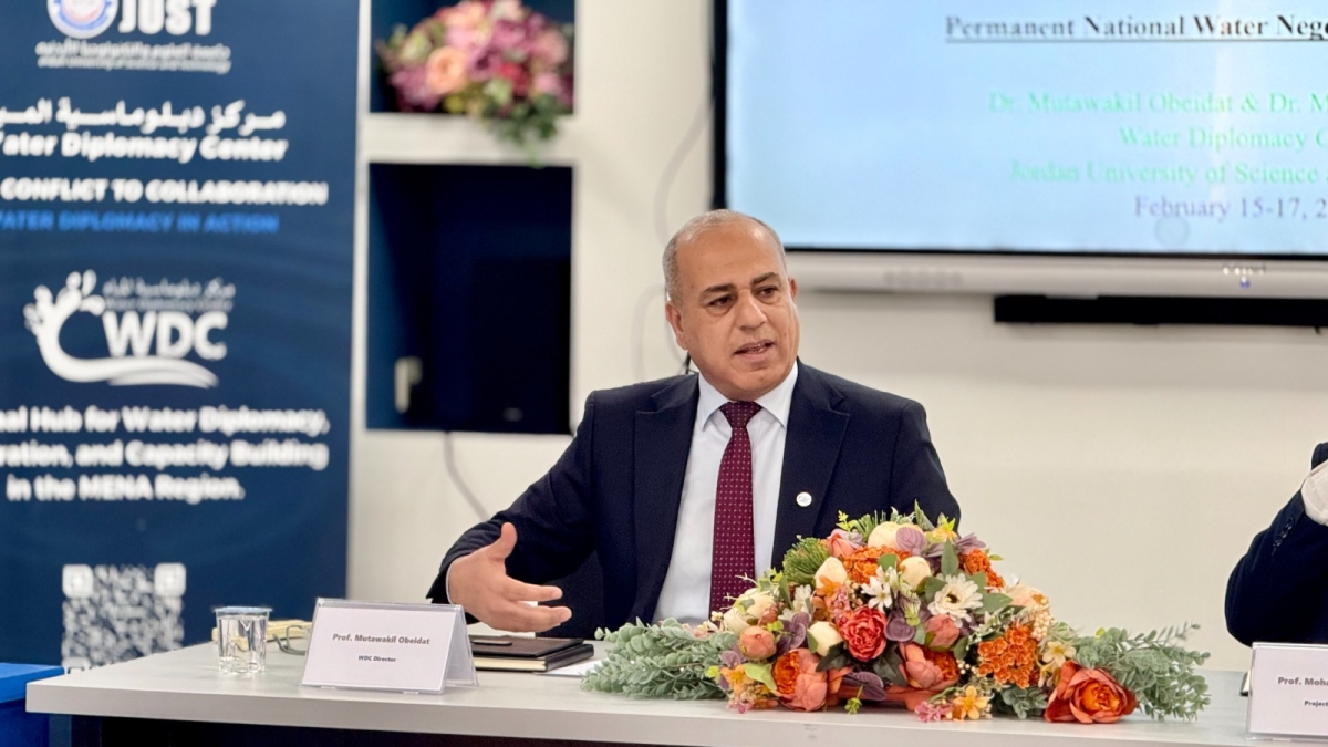 إطلاق مشـروع اللجنة الوطنية الدائمة للتفاوض حول المياه العابرة للحدود...صور