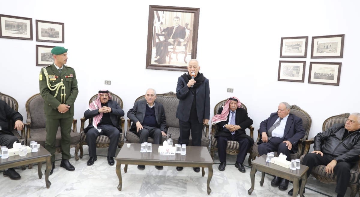 مندوبا عن الملك وولي العهد...العيسوي يعزي الحباشنة وقشوع