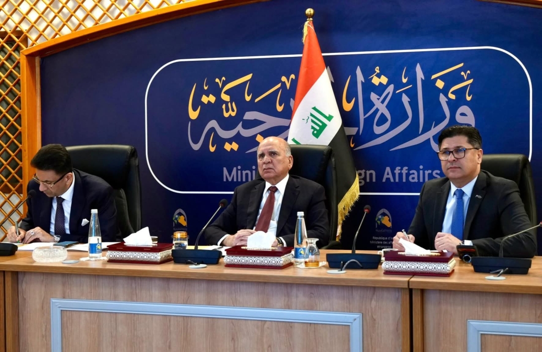 وزير الخارجية العراقي يؤكد رفض بلاده الاعتداءات على الدول الخليجية والأردن