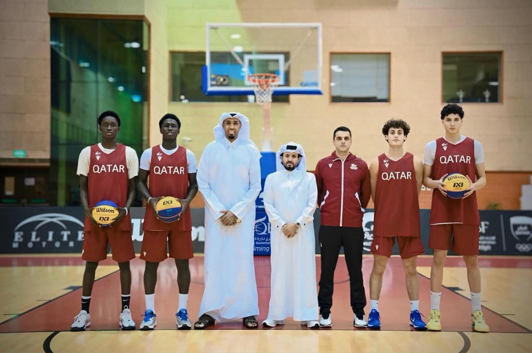 منتخب قطر يواصل الاستعداد للمشاركة في بطولة آسيا لكرة السلة 3×3