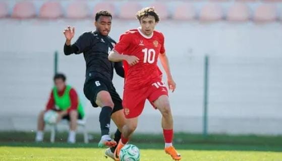 المنتخب الأولمبي يتغلب على روسيا في ختام معسكره التدريبي