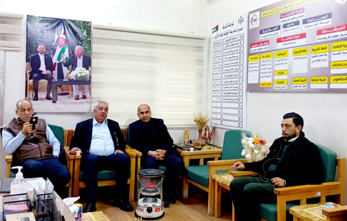 جويعد في زيارة تفقدية لمدرسة خولة بنت الأزور