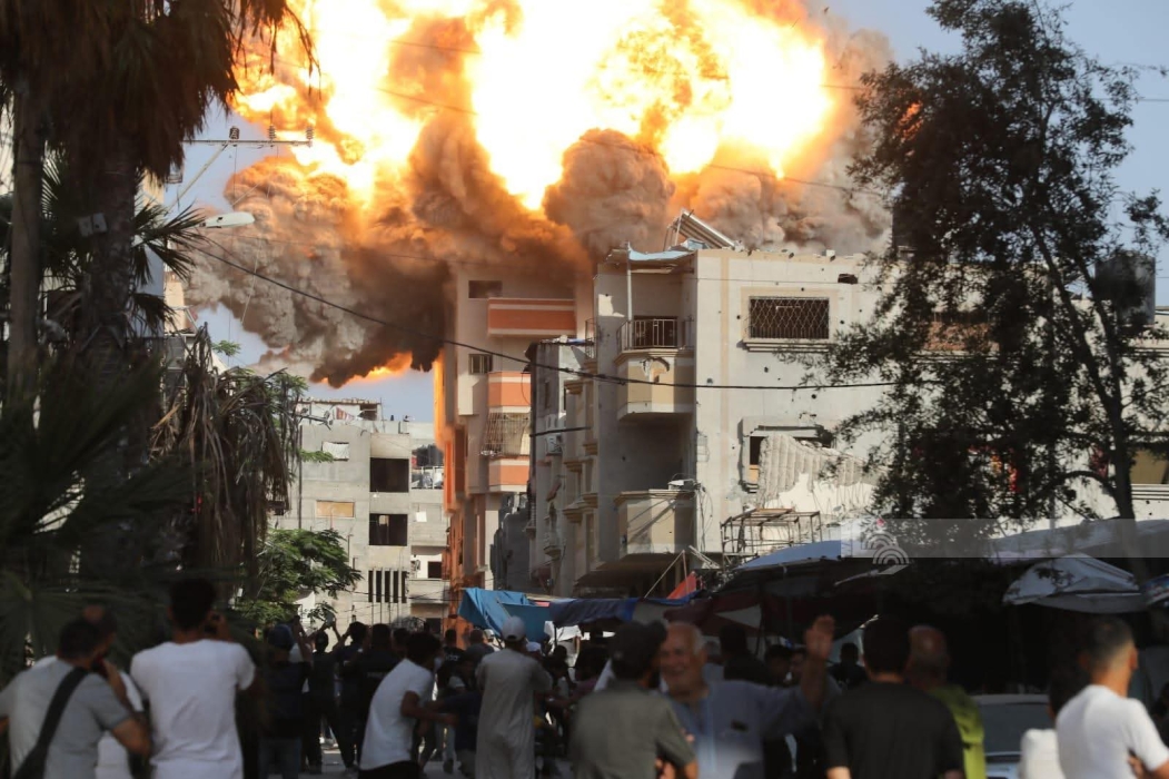 إصابة 7 فلسطينيين في قصف إسرائيلي على قطاع غزة