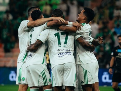 دوري روشن السعودي: الاهلي يتخطى ضمك بثلاثية