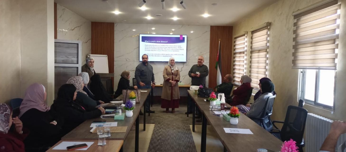 مديرية صحة جرش تنظم ورشة تدريبية متخصصة حول القرحة الهضمية لتعزيز كفاءة الكوادر الصحية
