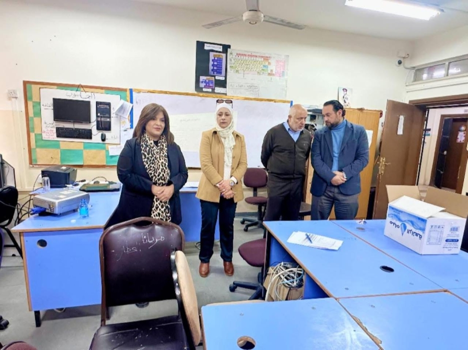العجارمة ترعى ورشة التقييم الرقمي لتدريب معلمي الصف الأول ثانوي في وادي السير