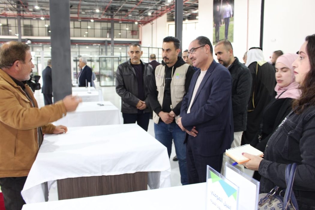 انطلاق فعاليات اليوم الوظيفي ومعرض المنتجات الريفية في إربد