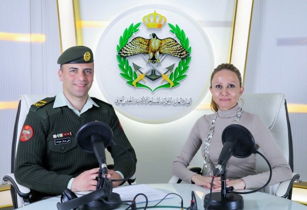 إذاعة الجيش العربي تستضيف الدكتورة نيفين أبو زيد للحديث عن الكاريزما ودورها في إدارة الحياة