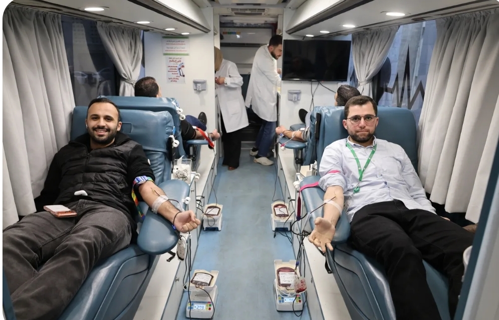 بنك القاهرة عمّان ينظّم حملة للتبرع بالدم لموظفيه دعمًا للجهود الوطنية