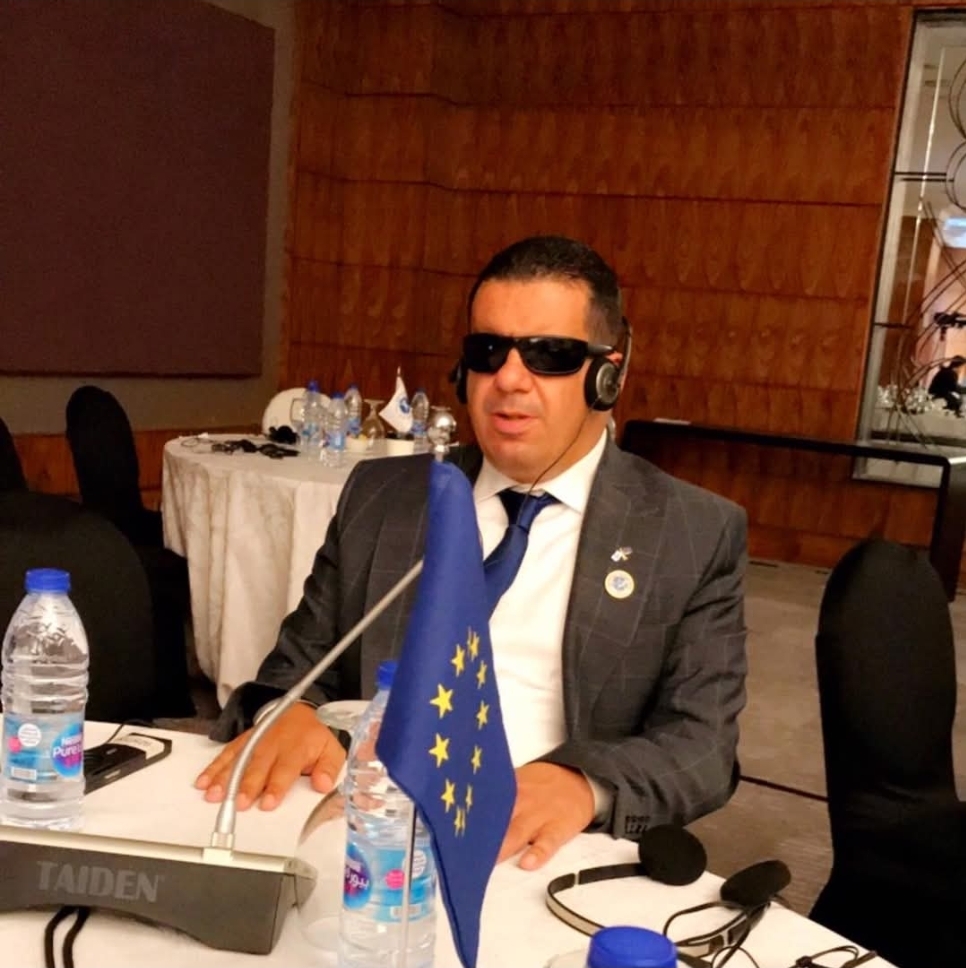 المحامي نمي الغول ومشاركوه  يهنئون سعادة الدكتور احمد بني عيسى