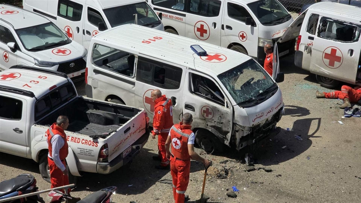 اللجنة الدولية للصليب الأحمر: استهداف العاملين في القطاع الطبي في لبنان مقلق للغاية