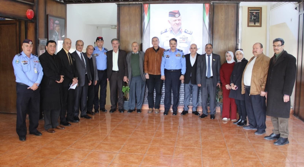 مدير شرطة إربد يلتقي أعضاء المجلس المحلي الأعلى للمراكز الأمنية