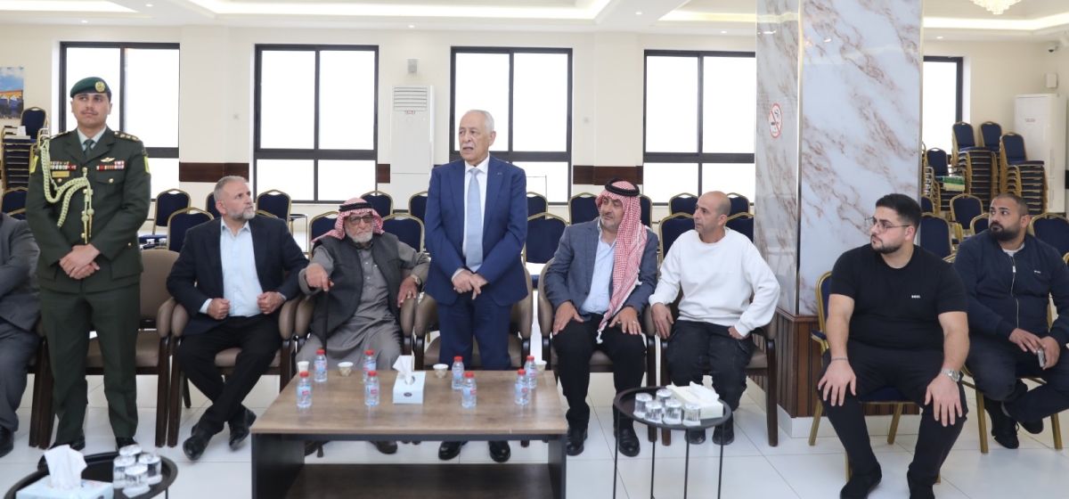 مندوبا عن الملك وولي العهد...العيسوي يعزي عشيرة الشواورة والمحتسب...صور