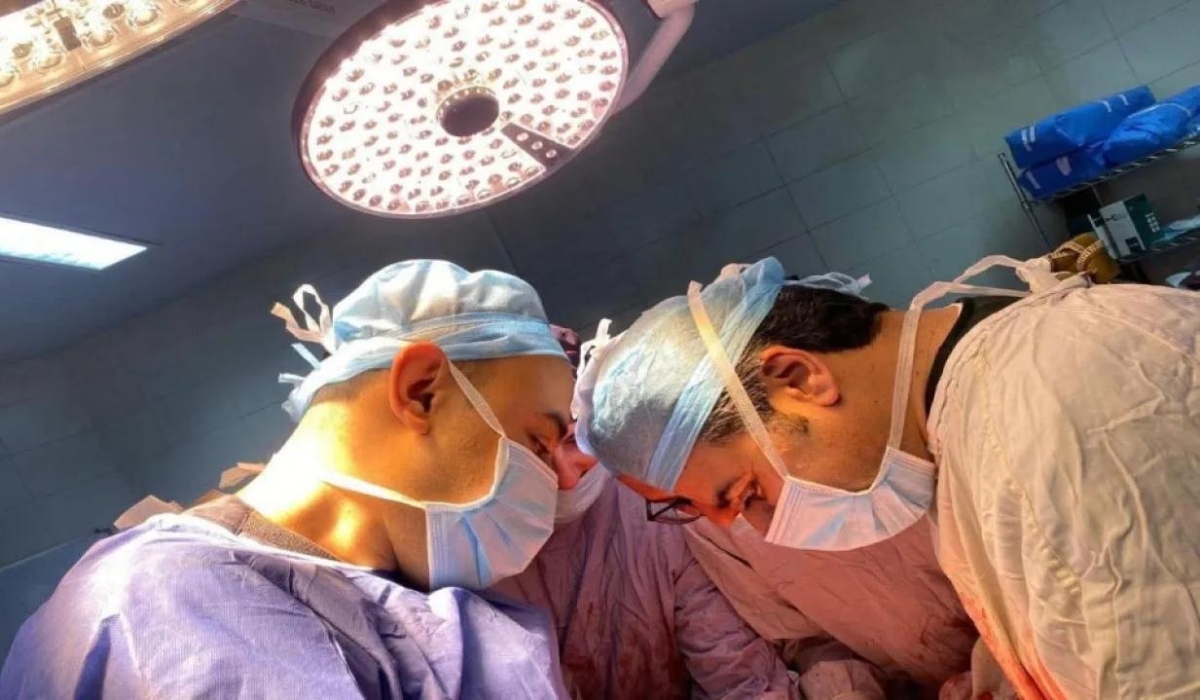استئصال ورم يزن 22 كيلوغراما في مستشفى الأمير راشد بن الحسن العسكري