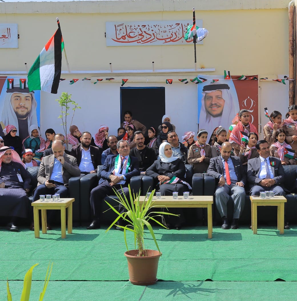 تربية البادية الشمالية الغربية تحتفي بيوم العلم الأردني