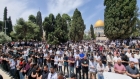 75 ألف مصل يؤدّون صلاة الجمعة في المسجد الأقصى المبارك