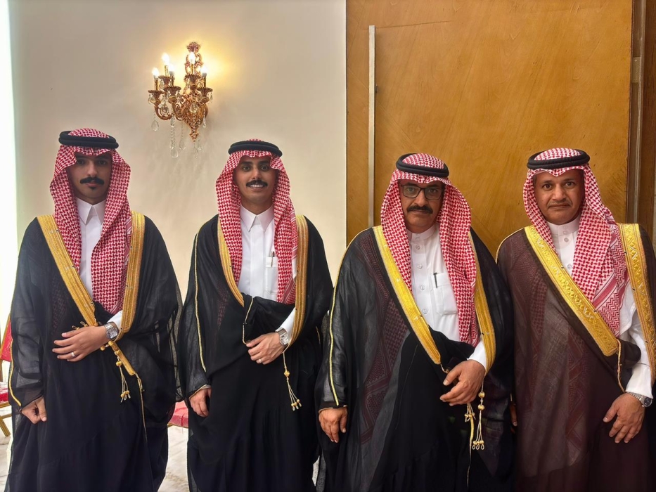 زواج ثنائي العتيبي بالأحساء (( سعود و محمد )) ...صور
