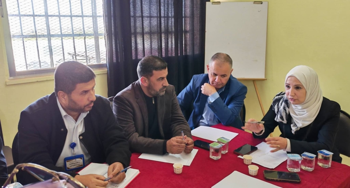 بني عطية تترأس الاجتماع الثالث بمدراء مدارس المهنية في تربية القصر