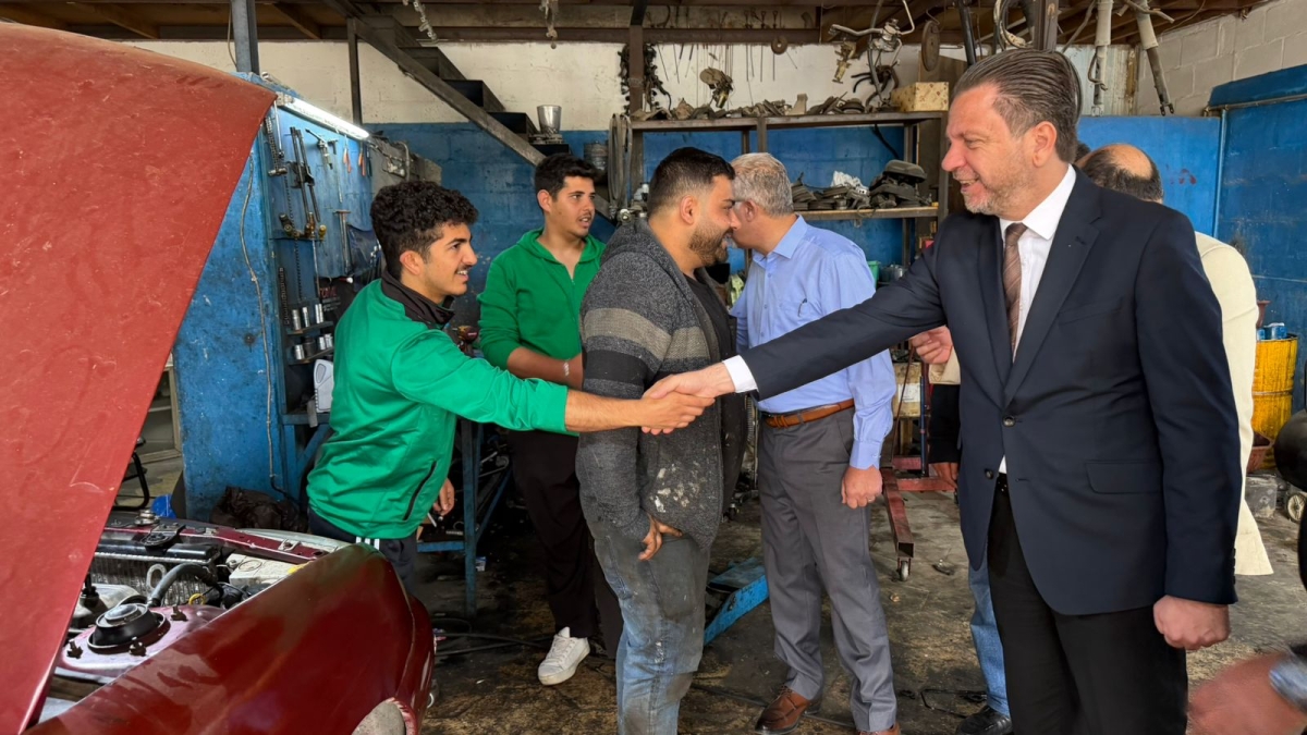 مدير تربية جرش يتابع انطلاق التدريب العملي الخارجي لطلبة “BTEC” في جرش