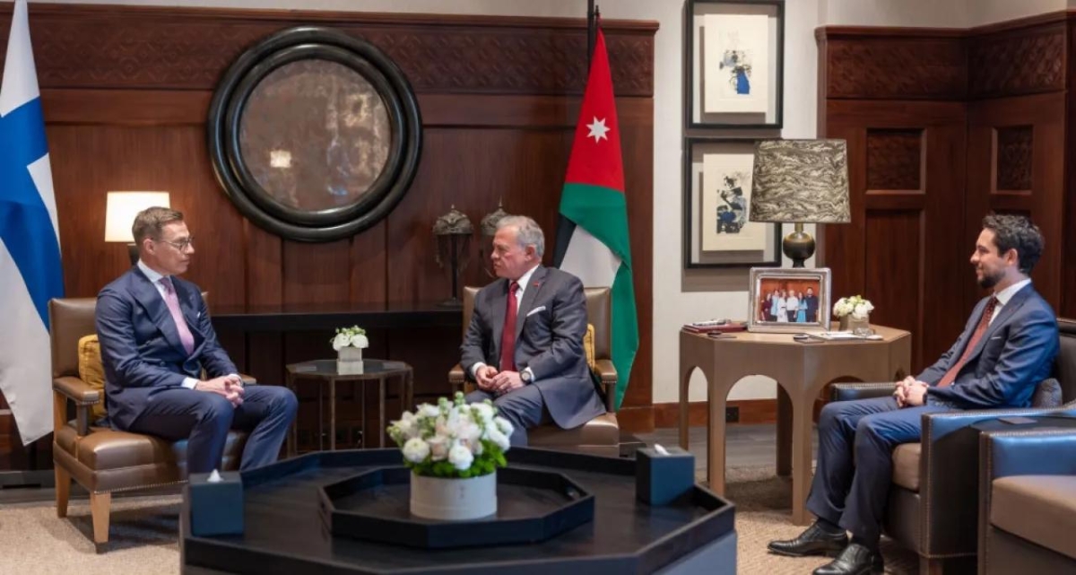 الملك والرئيس الفنلندي يبحثان سبل تعزيز العلاقات الثنائية