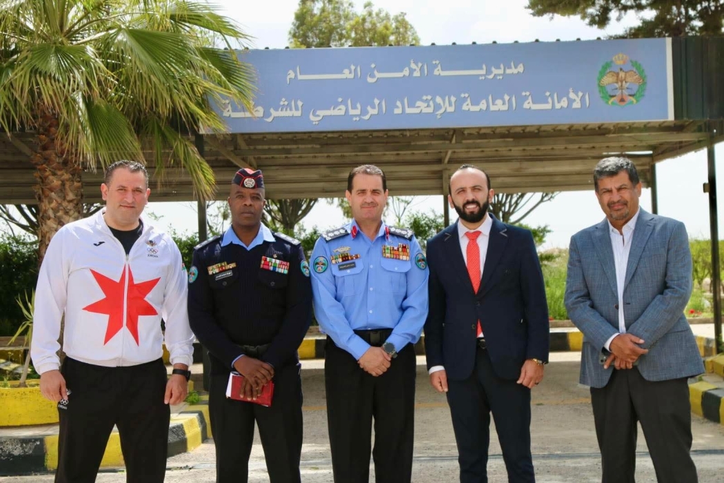 الأمين العام للاتحاد الرياضي للشرطة يلتقي رئيس الاتحاد الاردني للجودو