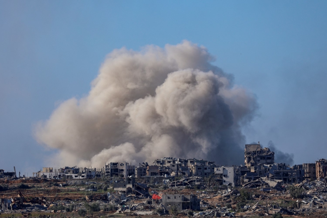 استشهاد فلسطيني جراء استهداف مسيرة للاحتلال الإسرائيلي وسط قطاع غزة
