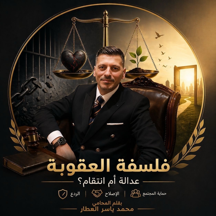 العطار يكتب فلسفة العقوبة: عدالة أم انتقام؟