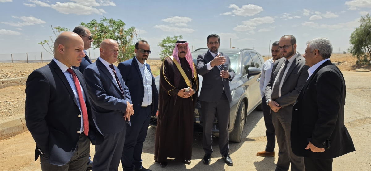 الخدمات العامة والنقل النيابية تزور شركة تطوير معان