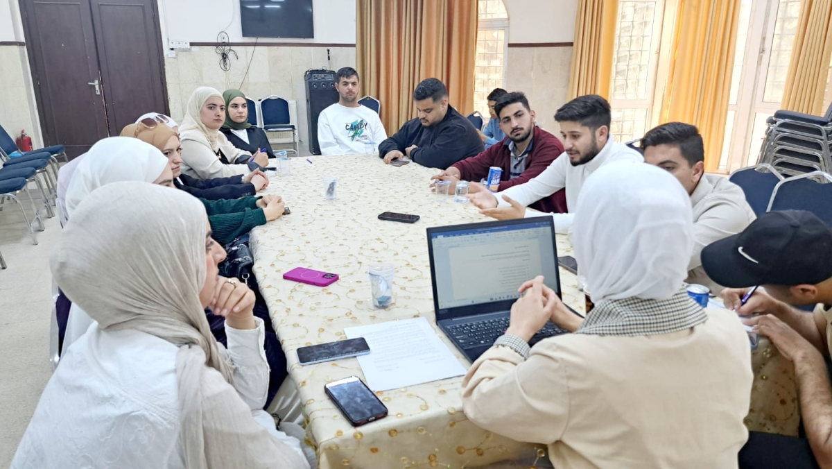 عجلون _ جلسة تشاورية مع الشباب لبناء تصور حول الاستراتيجية الوطنية للشباب 2026_ 2030