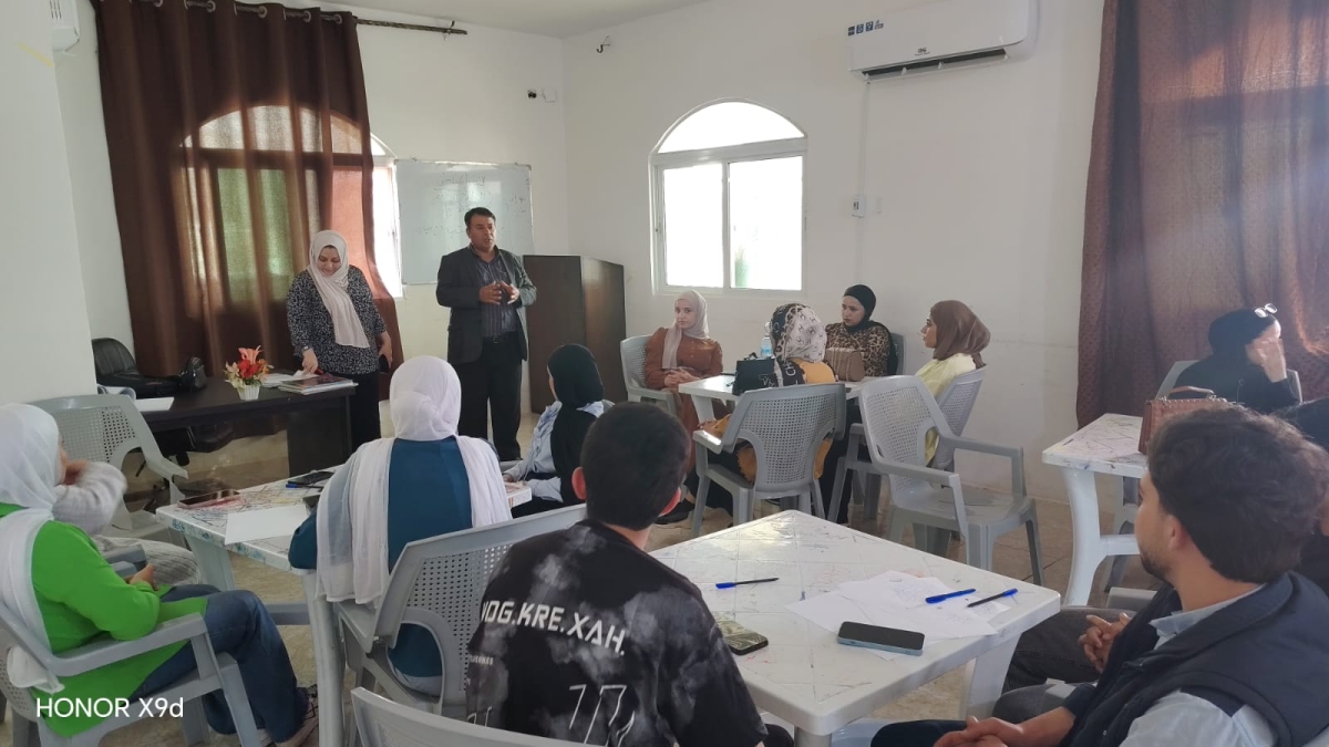 انطلاق برنامج اللغة الإنجليزية للباحثين عن عمل في مركز شباب وشابات الجزازة
