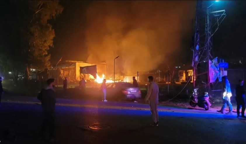 مقتل جندي لبناني وعدد من أفراد عائلته في غارة إسرائيلية على النبطية