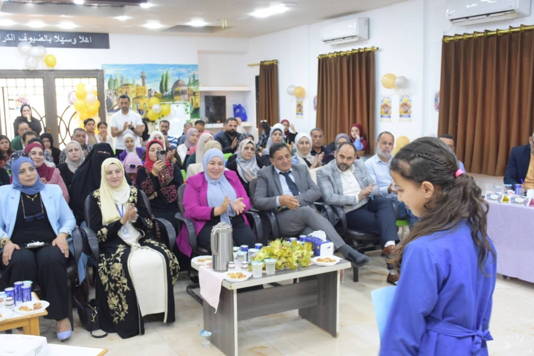 الشطناوي ترعى مسابقة تحدي المواهب بمشاركة أكثر من 30 موهبة طلابية من مدارس بني كنانة.