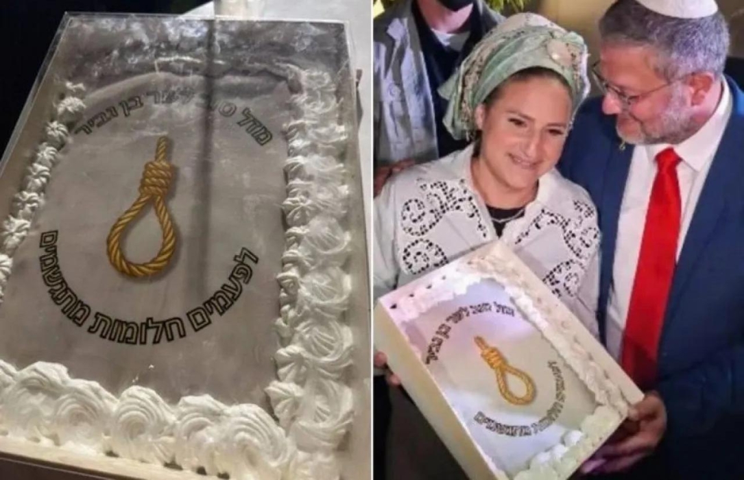 اعتقال إسرائيلي هدد بن غفير بسبب (كعكة حبل المشنقة)