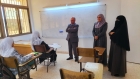 زيارة ميدانية لمدير التربية والتعليم لمديرية البادية الجنوبية إلى مدرسة بنات الجرباء الثانوية