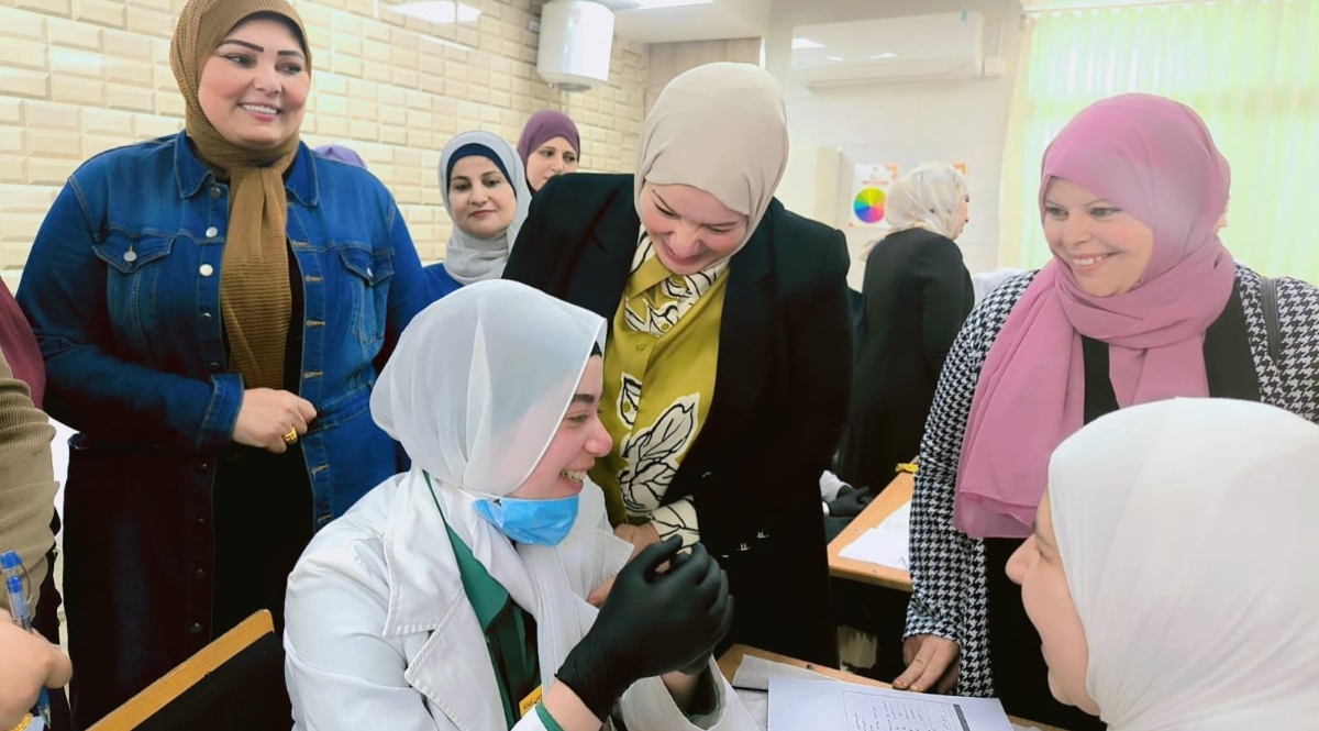 الشطناوي تفتتح مهرجان الجمال الأول في مدرسة يبلا الثانوية الشاملة للبنات
