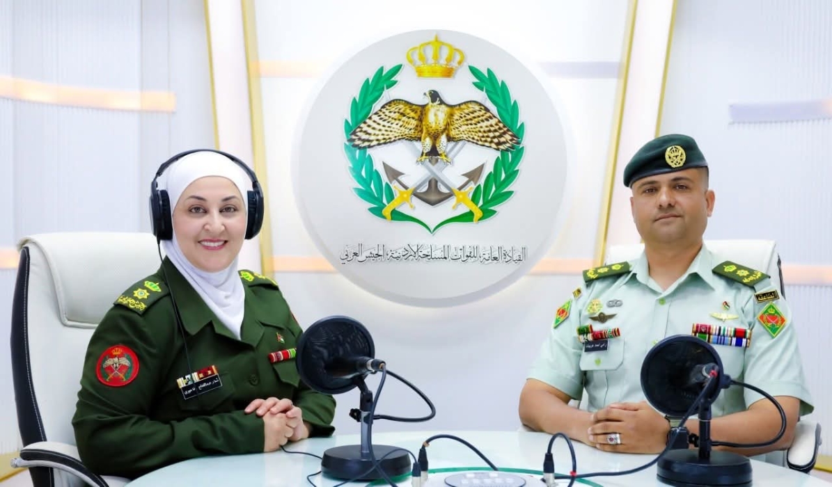 المقدم الركن رامي عربيات ضيفاً على برنامج النشامى في مواقعهم عبر إذاعة الجيش العربي