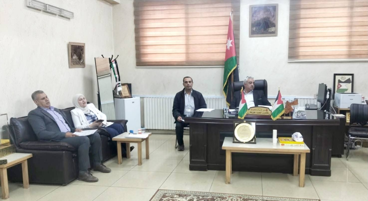 جويعد يترأس اجتماع فريق تطوير المديرية
