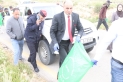 النعيمات يشارك بحملة النظافة التي نظمتها وزارة البيئة