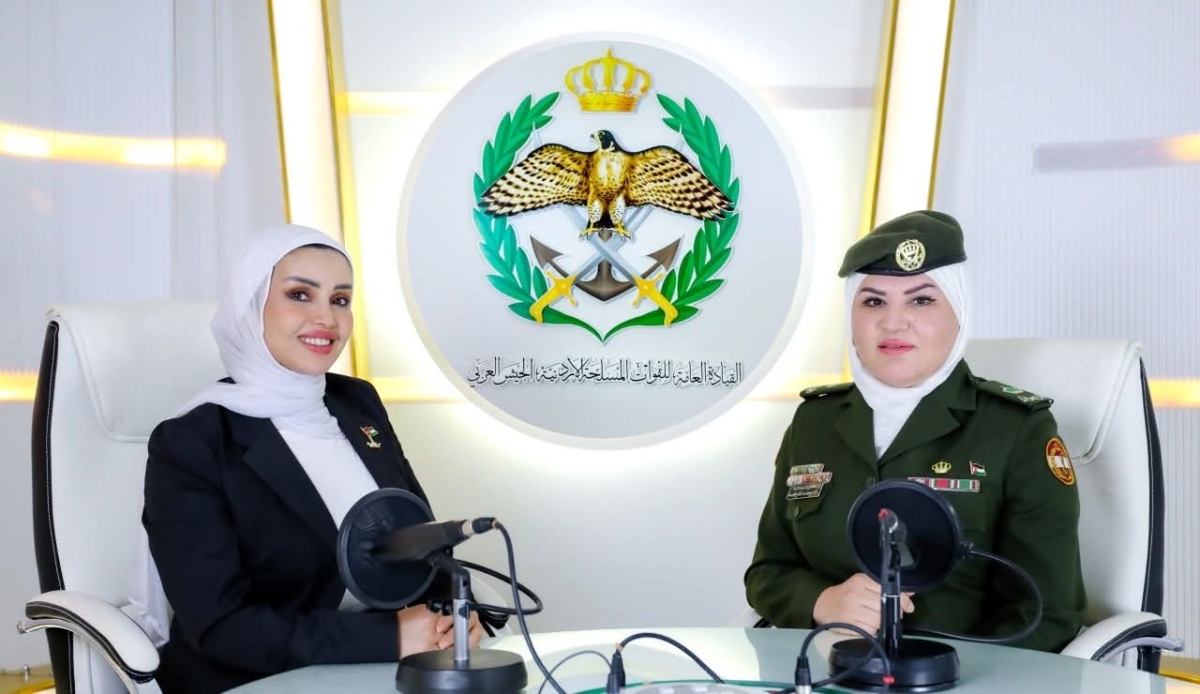 الرائد الصيدلانية آلاء الفراهيد ضيفة برنامج صحة ونصيحة على إذاعة الجيش العربي