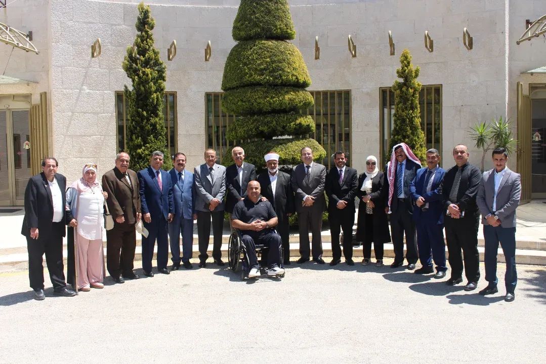 لجنة الكرامة للمحاربين القدامى تهنئ العميد المتقاعد عادل الشناق بتعيينه مديراً عاماً للهيئة الهاشمية للمصابين العسكريين