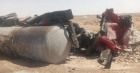 الأردن.. تدهور صهريج فوسفوريك قرب جسر البيبسي طريق معانالجفر