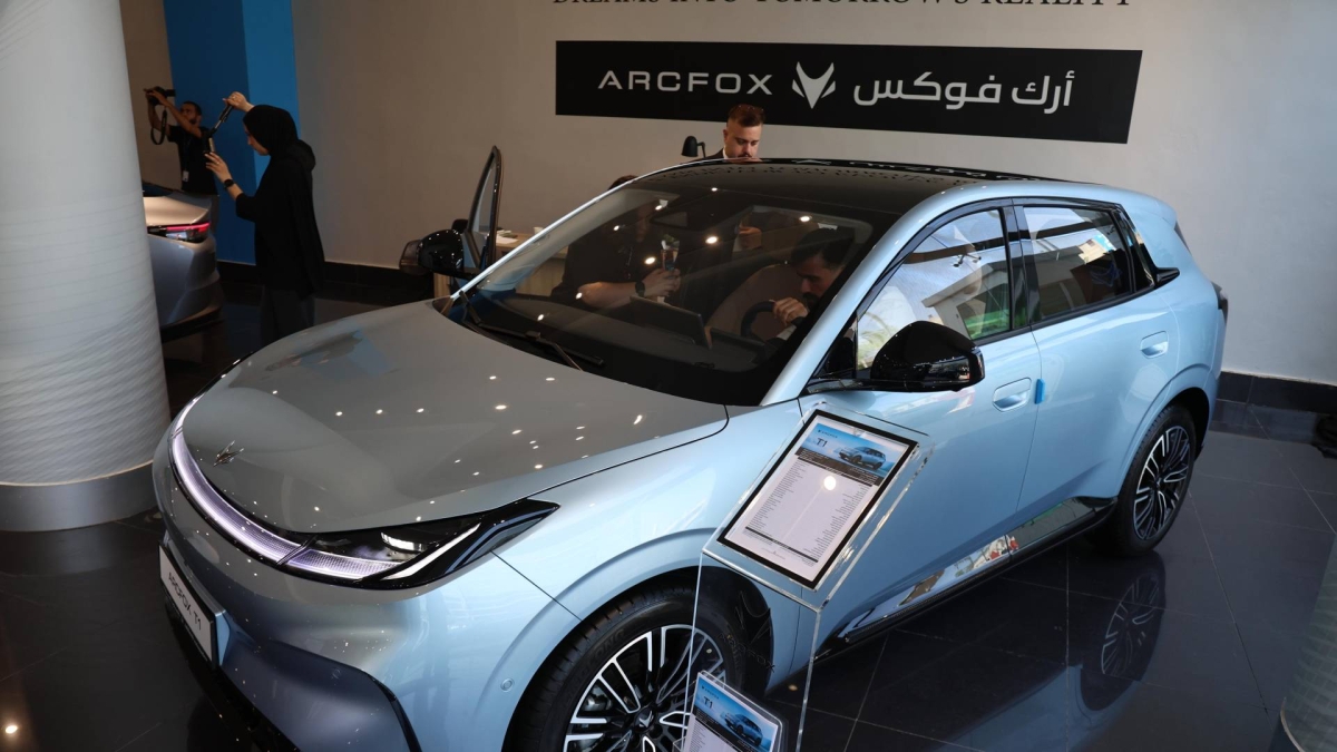 طهبوب للسيارات تطلق علامة ARCFOX الكهربائية الراقية في الأردن