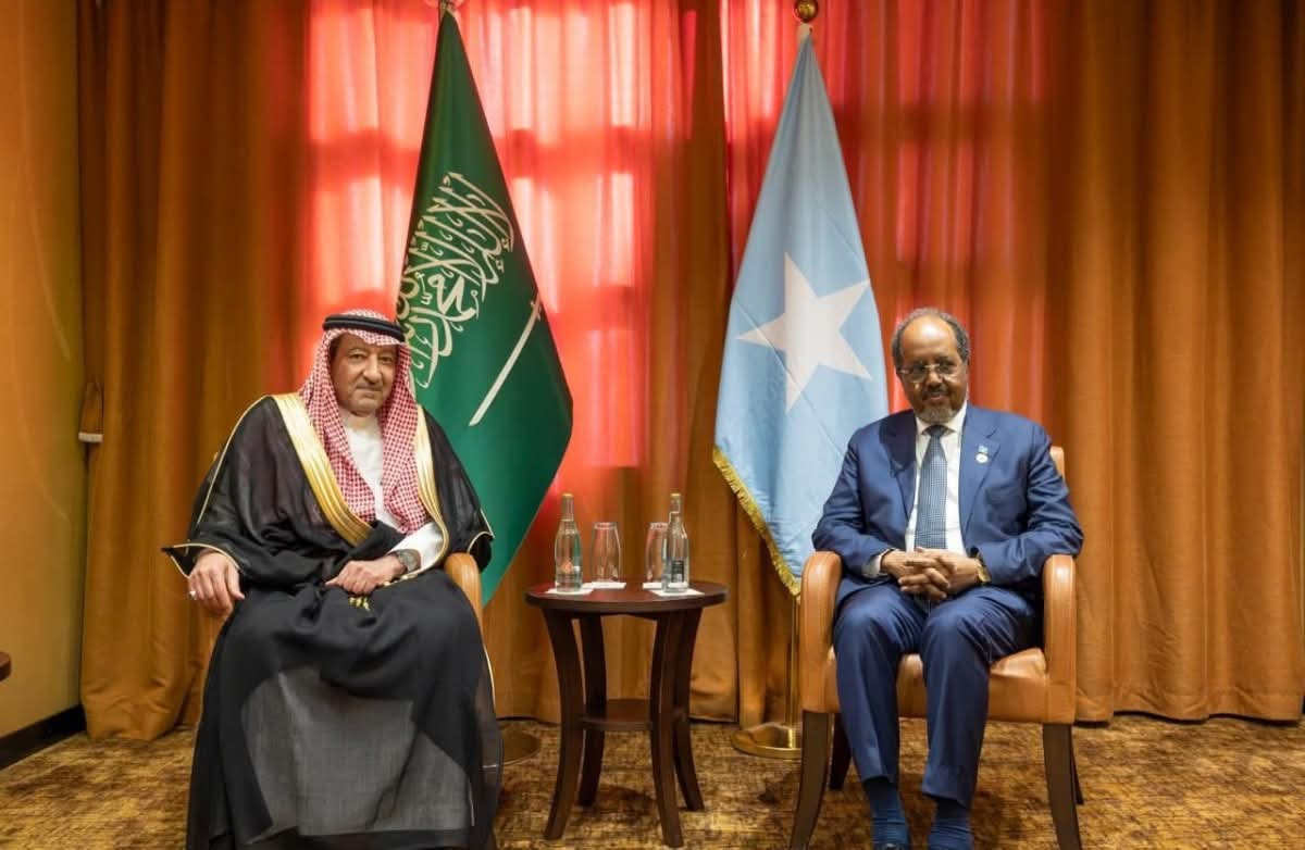 الرئيس الصومالي يبحث مع نائب وزير الخارجية السعودي العلاقات بين البلدين