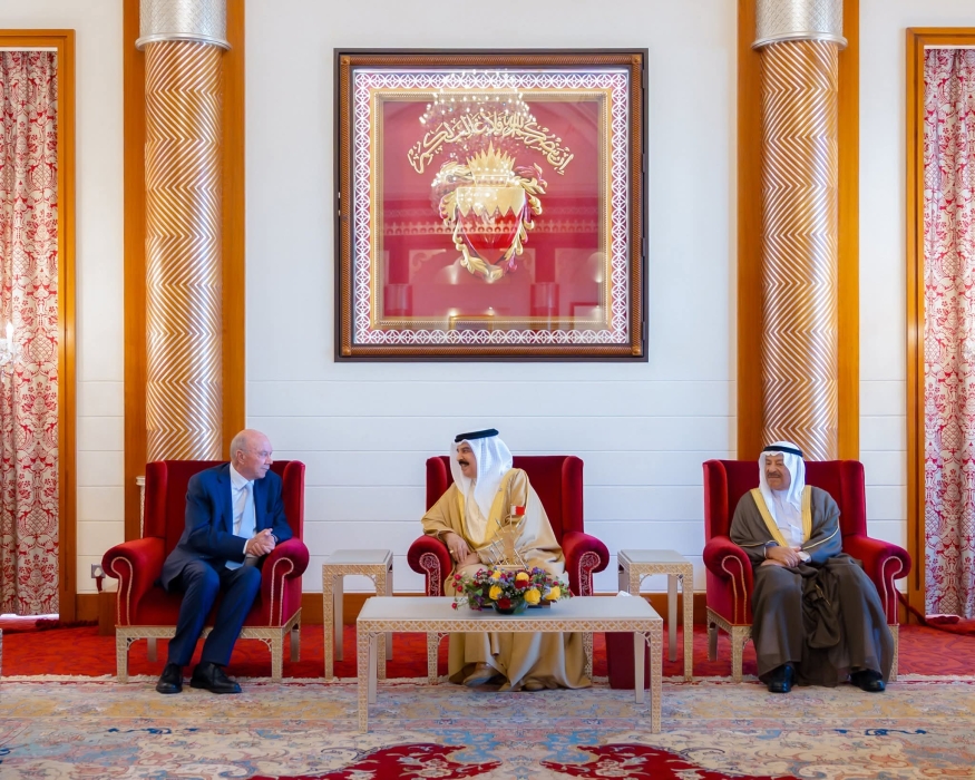 ملك البحرين يؤكد اعتزاز بلاده بالعلاقات مع الأردن...صور
