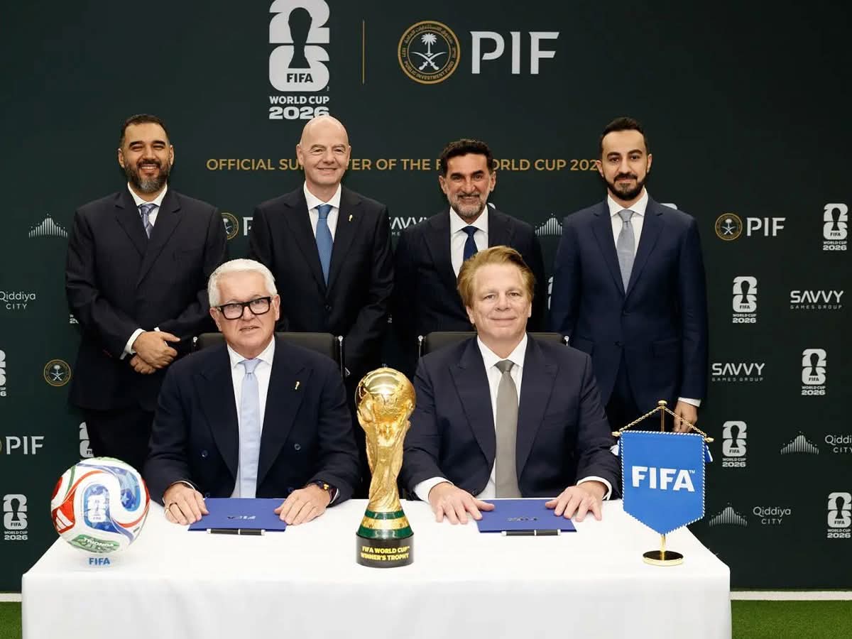 صندوق الاستثمارات السعودي داعما رسميا لكأس العالم لكرة القدم 2026