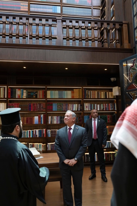 الملك يفتتح جامعة المغطس الأرثوذكسية الدولية في موقع عمّاد السيد المسيح...صور