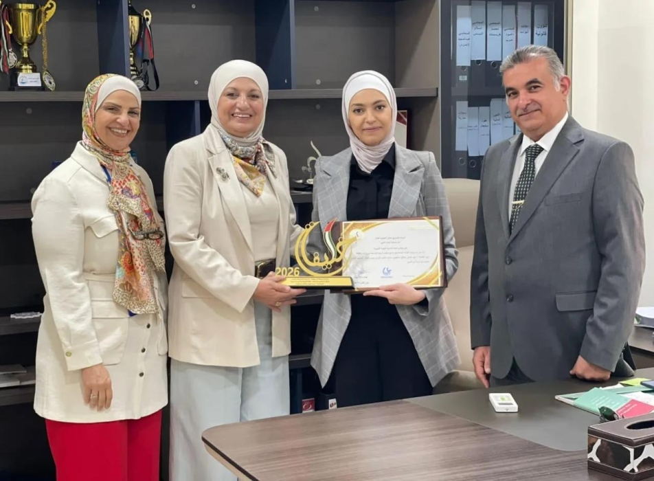 معلمة أردنية تفوز بجائزة خليفة التربوية في دولة الإمارات