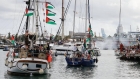 ناشطو أسطول الصمود العالمي يعلنون الإضراب عن الطعام بعد احتجازهم من الاحتلال